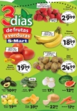 Ofertas S-Mart 3 días de frutas y verduras del 20 al 22 de mayo 2025