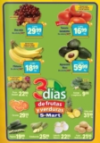 Ofertas S-Mart 3 días de frutas y verduras del 21 al 23 de octubre 2025