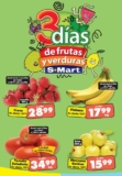 Ofertas S-Mart 3 días de frutas y verduras del 22 al 24 de octubre 2024