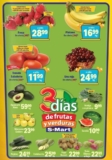 Ofertas S-Mart 3 días de frutas y verduras del 23 al 25 de septiembre 2025