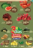Ofertas S-Mart 3 días de frutas y verduras del 24 al 26 de junio 2025