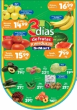 Ofertas S-Mart 3 días de frutas y verduras del 27 al 29 de agosto 2024