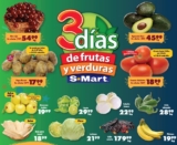 Ofertas S-Mart 3 días de frutas y verduras del 30 al 31 de diciembre 2025