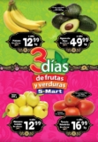 Ofertas S-Mart 3 días de frutas y verduras del 27 al 29 de septiembre