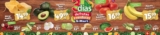 Ofertas S-Mart 3 días de frutas y verduras del 30 de junio al 2 de julio