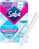 Saba tampones V-Largo Super Plus con 10 piezas bajan de precio