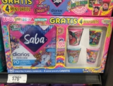 Promoción Saba mini vasos Distroller GRATIS en empaques marcados