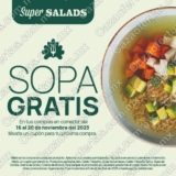 Super Salads Buen Fin 2023: sopa Gratis en tu próxima compra