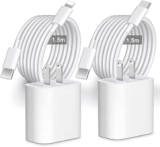 Juego de 2 cargadores USB-C con cable de 1.5 m bajan a un gran precio