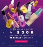 Sally Promo de Navidad: producto de regalo en compras de $300