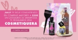 Cosmetiquera Gratis en compras de $350 en Sally Beauty