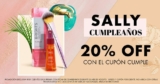 Cupón Sally Beauty de 20% de descuento adicional si cumples años en agosto