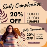 Cupón Sally Cumpleaños: 20% de descuento si cumples años en octubre