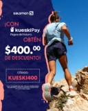 Cupón Salomon de $400 de descuento al pagar con Kueski Pay