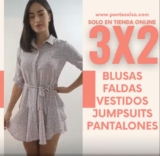 Promoción Salsa: 3×2 en blusas, faldas, vestidos, jumpsuits y pantalones