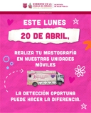 Mastografías GRATIS en la CDMX hoy 20 de abril 2026