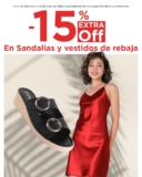 Ofertas Salvaje Tentación: 15% de descuento adicional en Sandalias y Vestidos en Rebaja y más