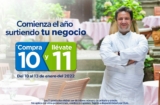En Sams Club Paga 10 y Lleva 11 en abarrotes y despensa