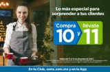 En Sam’s Club Paga 10 y Compra 11 en productos de despensa y abarrotes