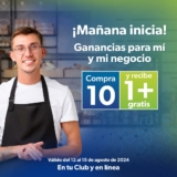 Promo Sam’s Club: compra 10 productos y lleva 1 más GRATIS en abarrotes y despensa