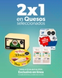 2×1 en quesos seleccionados en la tienda en línea de Sam’s Club hoy