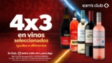 4×3 en vinos seleccionados en Sam’s Club del 18 al 25 de mayo