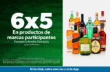 6×5 en licores participantes en Sam’s Club