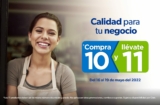 Promoción Sam’s para tu negocio: Compra 10 y llévate 11 del 16 al 19 de mayo