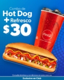 Combo hot dog + refresco por $30 en Sam’s Club