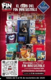 Folleto cuponera Sams Club Fin Irresistible 2020 del 5 al 16 de noviembre
