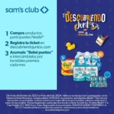 Promoción Sam’s Club y Nestlé Baby and Me: registra tus compras y canjea premios en descubriendojuntos.com