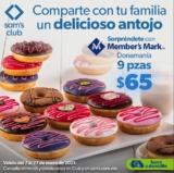 Donamanía Sams Club: 9 donas a sólo $65