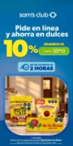Promo Sam’s Club: Hasta 15% de ahorro + 10% adicional en dulces en línea