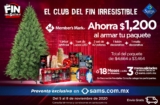 Promoción Navideña Sam’s Club Fin Irresistible: Árbol de navidad + decoraciones a $3,464