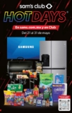 Folleto Sams Club Hot Days 2021 del 21 al 31 de mayo