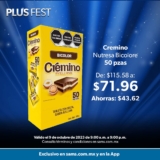 Horas Extraordinarias Sam’s Club Plus Fest: Chocolates Cremino 50 piezas a sólo $71.96 y más