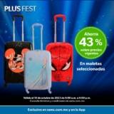 Horas Extraordinarias Sam’s Club 10 de octubre: 43% de descuento en maletas seleccionadas y más