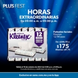 Sam’s Club Horas Extraordinarias Plus Fest 16 de octubre 2023
