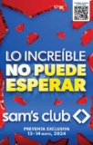 Folleto cuponera Sam’s Club Preventa Hot Sale 2024