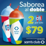 En Sam’s Club 2 Icees por solo $79 en Sam’s Café