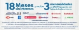 En Sams Club 18 meses sin intereses + 3 de bonificación con casi todas las tarjetas