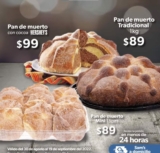 Ofertas Sams Club pan de muerto 2022