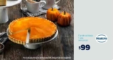 Pay de calabaza Philadelphia a $99 pesos en Sams Club