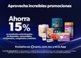 Sams Club Socio Fest 2023: 15% de descuento adicional en despensa y abarrotes seleccionados