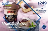 Promoción Sams Club Día de las Madres de cheesecake de zarzamora + helado Baileys por $249