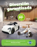 Promo Sam’s Club: 20% de descuento en montable y triciclo en línea