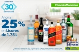 En Sams Club 25% de descuento en licores de 1.75 litros