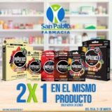 2×1 en condones Prudence en Farmacias San Pablo