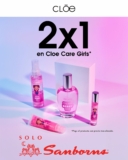 2×1 en productos Cloe Care Girls en tiendas Sanborns