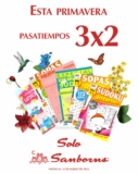 En Sanborns 3×2 en crucigramas, sudokus, sopa de letras y demás pasatiempos